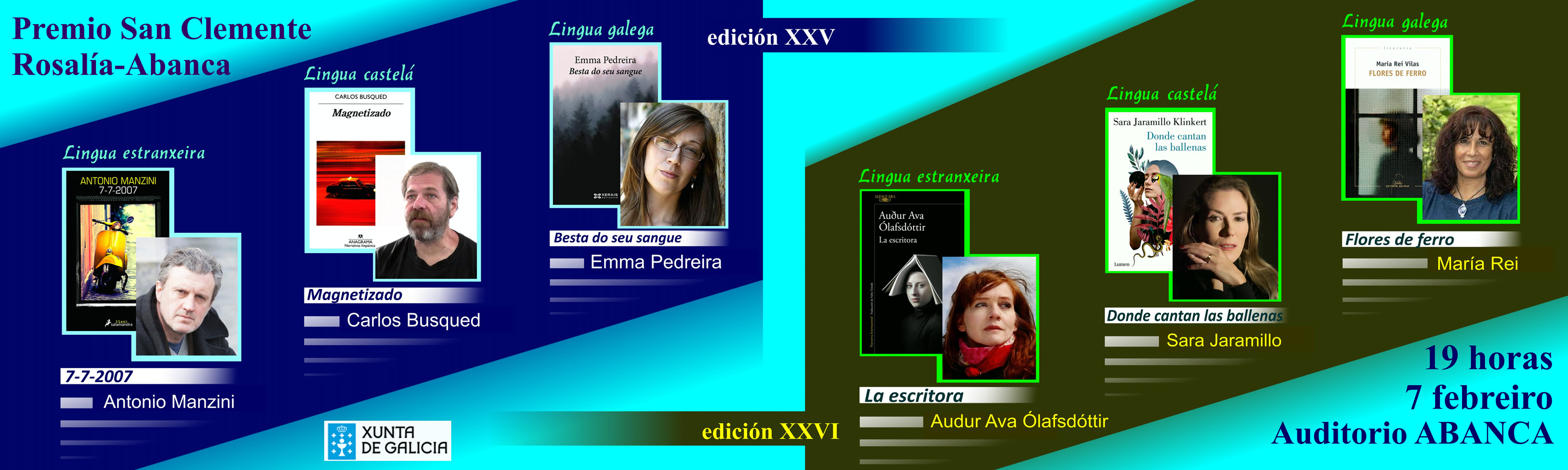 Cartel Premio Literario San Clemente